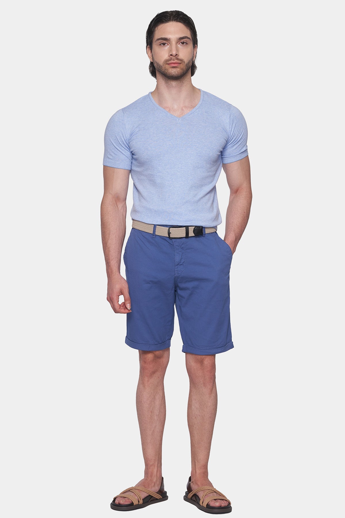 The Summer Short(Oily Blue)