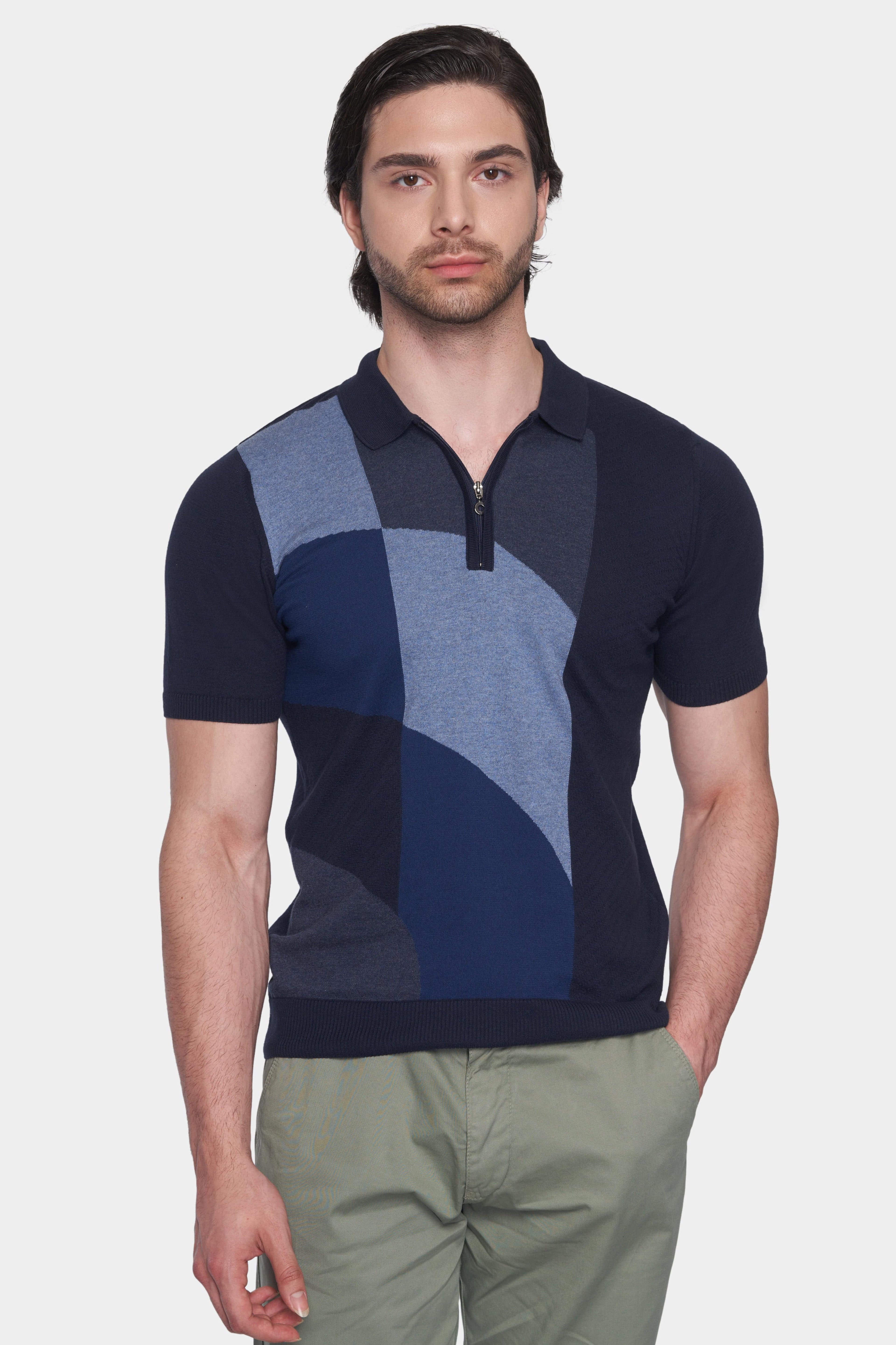 The MerceriZed Cotton Polo (Navy)