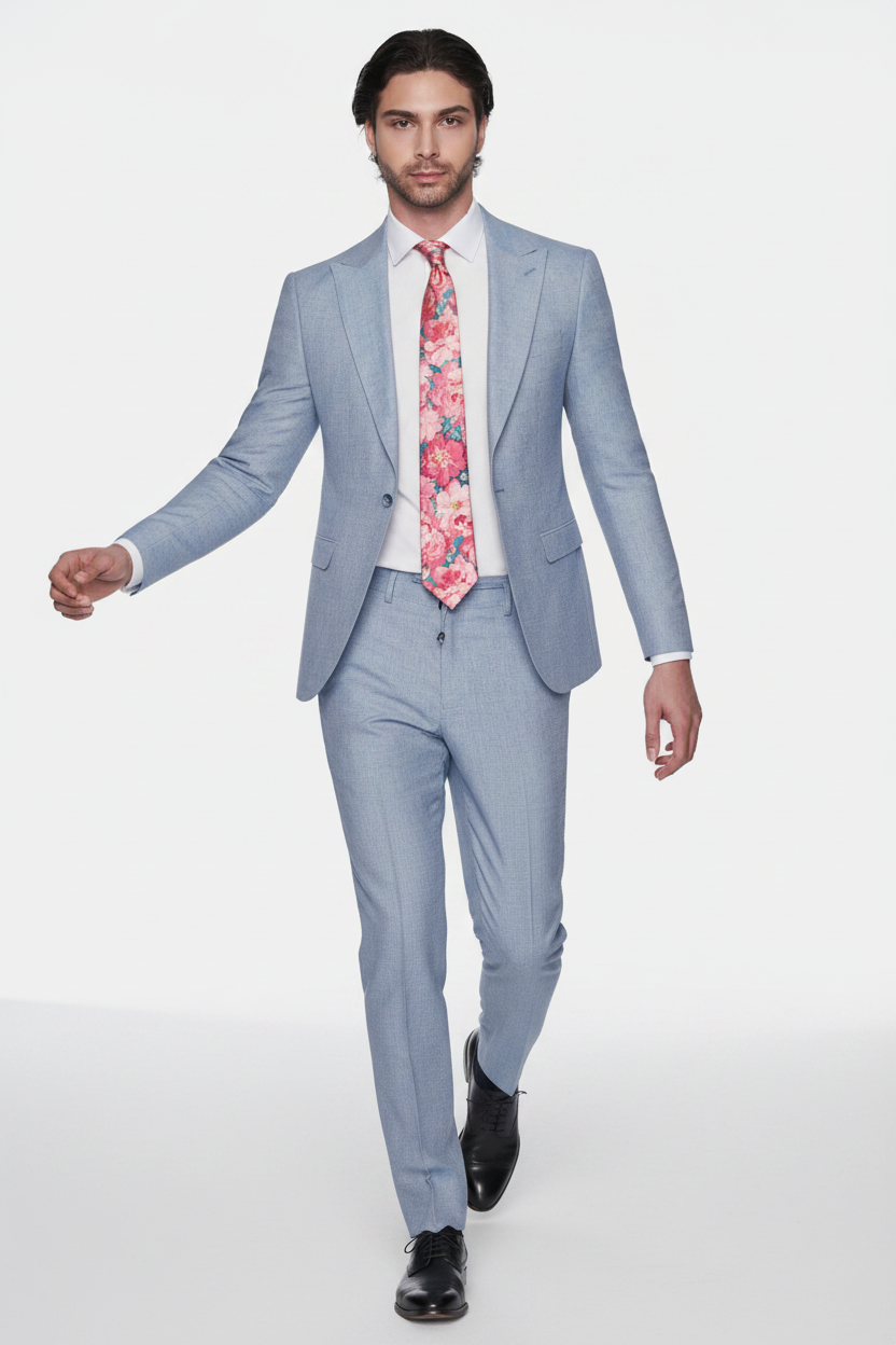 The Bespoke Suit (Sky Blue)