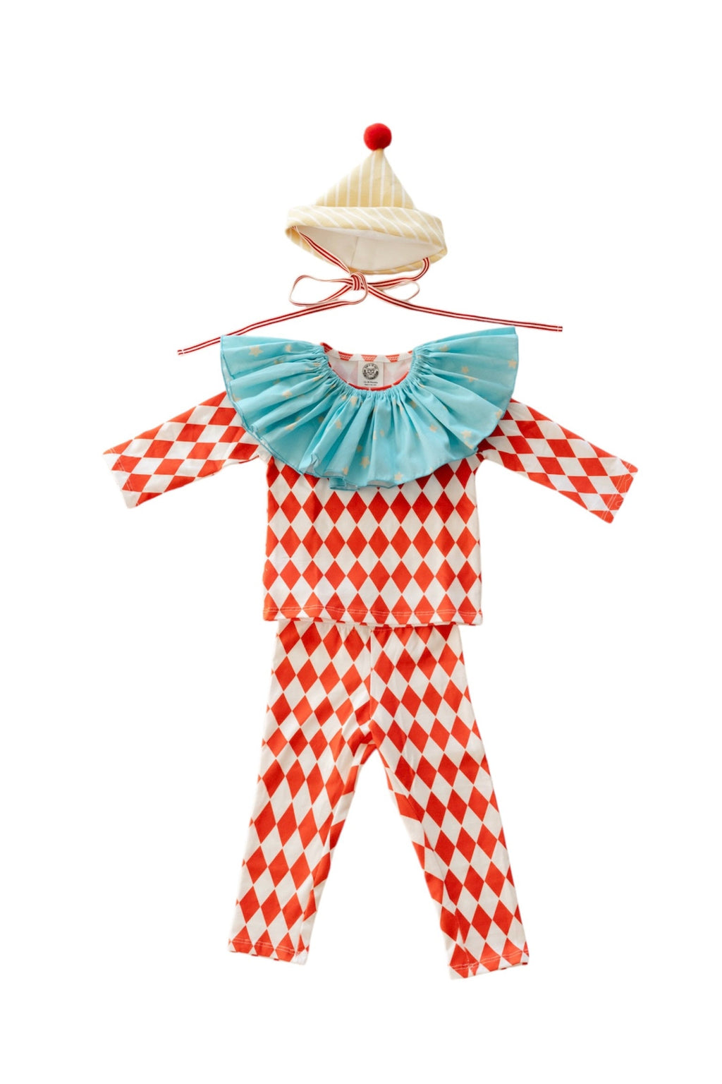 Harlequin Clown Halloween Costume