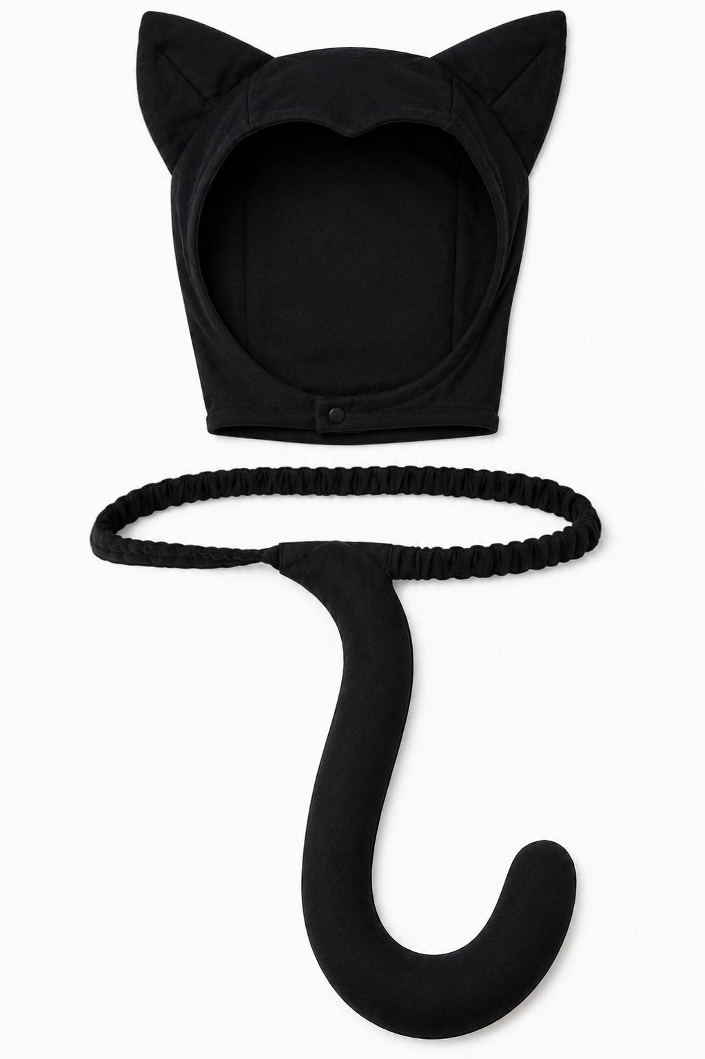 Adult Black Cat Hat & Tail Set