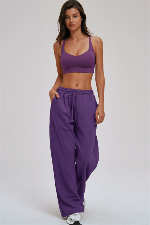 Kinetic Cross Back High Support Sports Bra