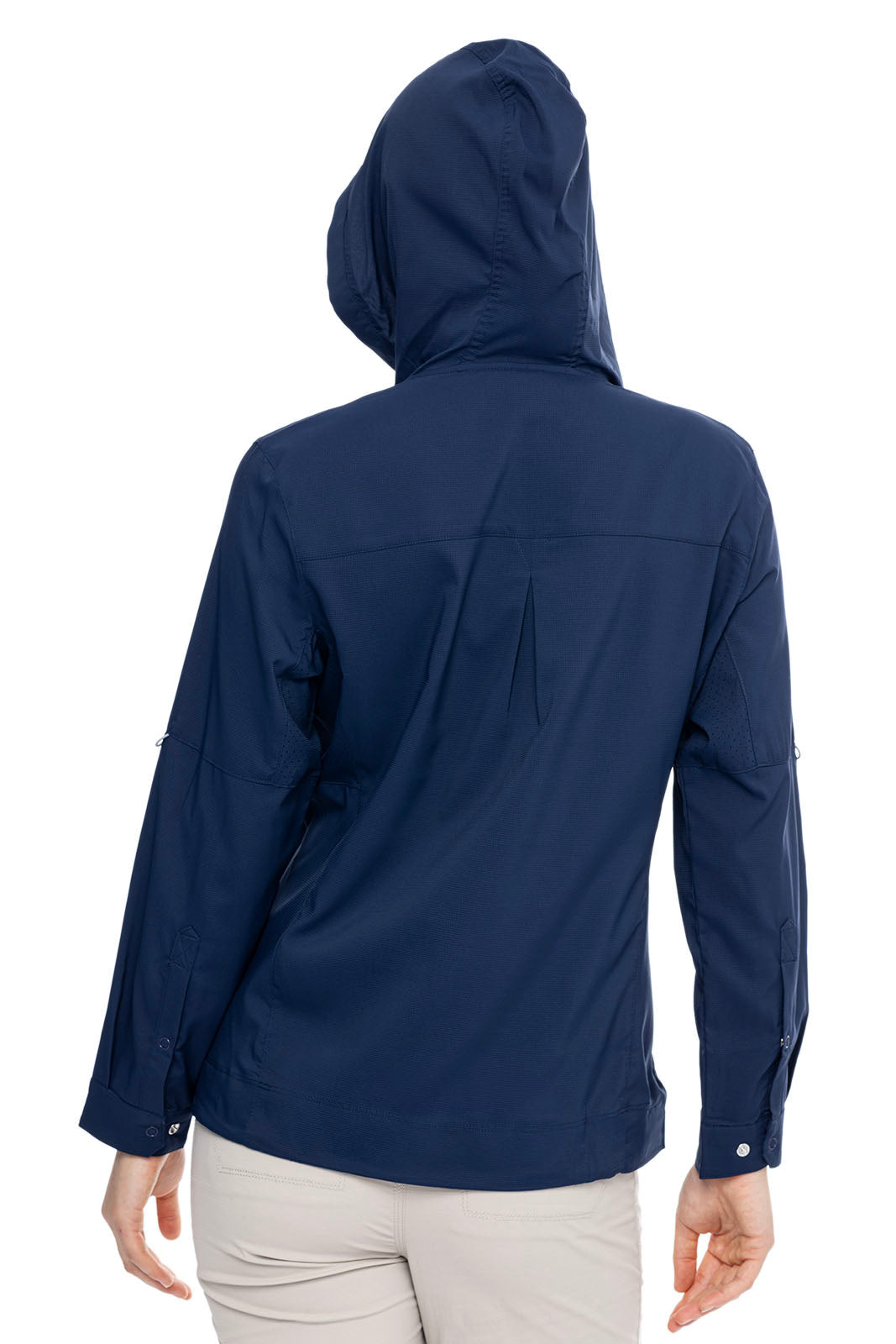 Women's Sea Spray Henley Hoodie | Navy