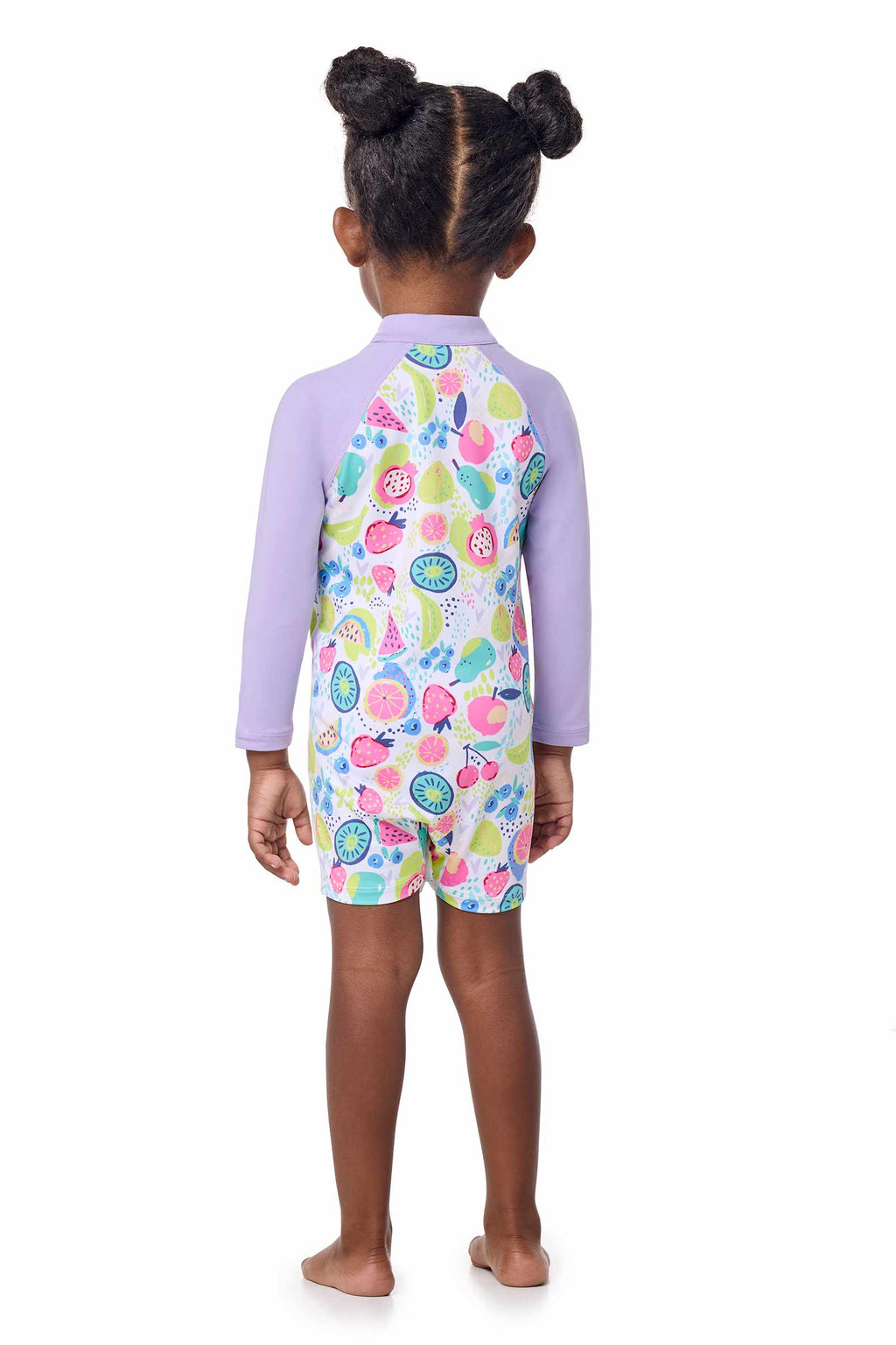 Baby Kohala Neck-To-Knee Swimsuit | Lavendula Colorblock