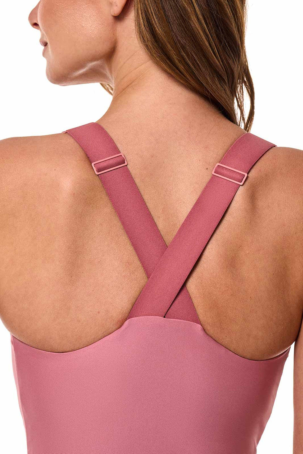 Women's Wrap Swimsuit | Terracotta Rose