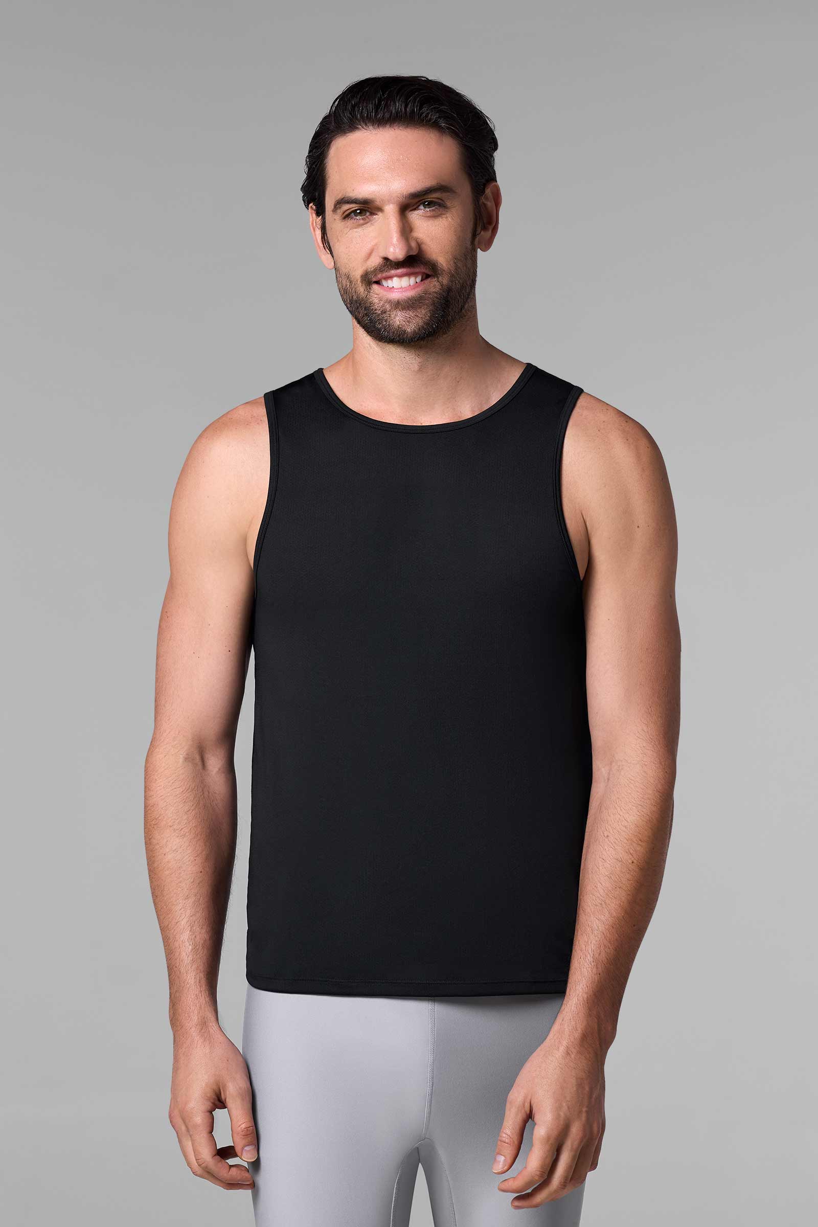 Men's Swim Tank | Black