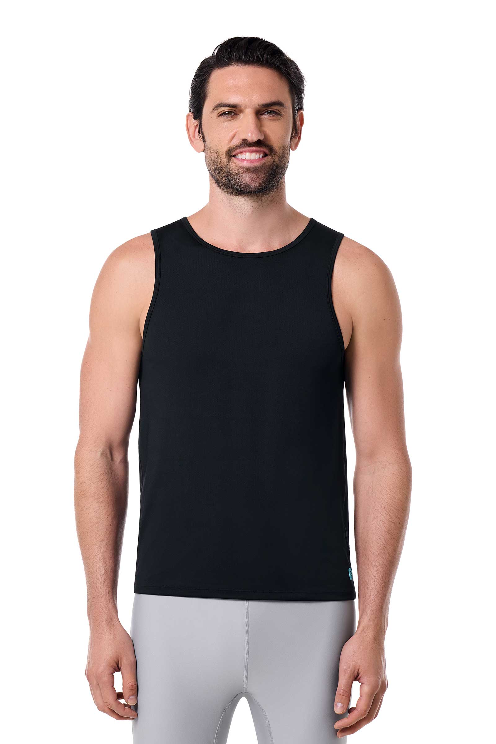 Men's Swim Tank | Black