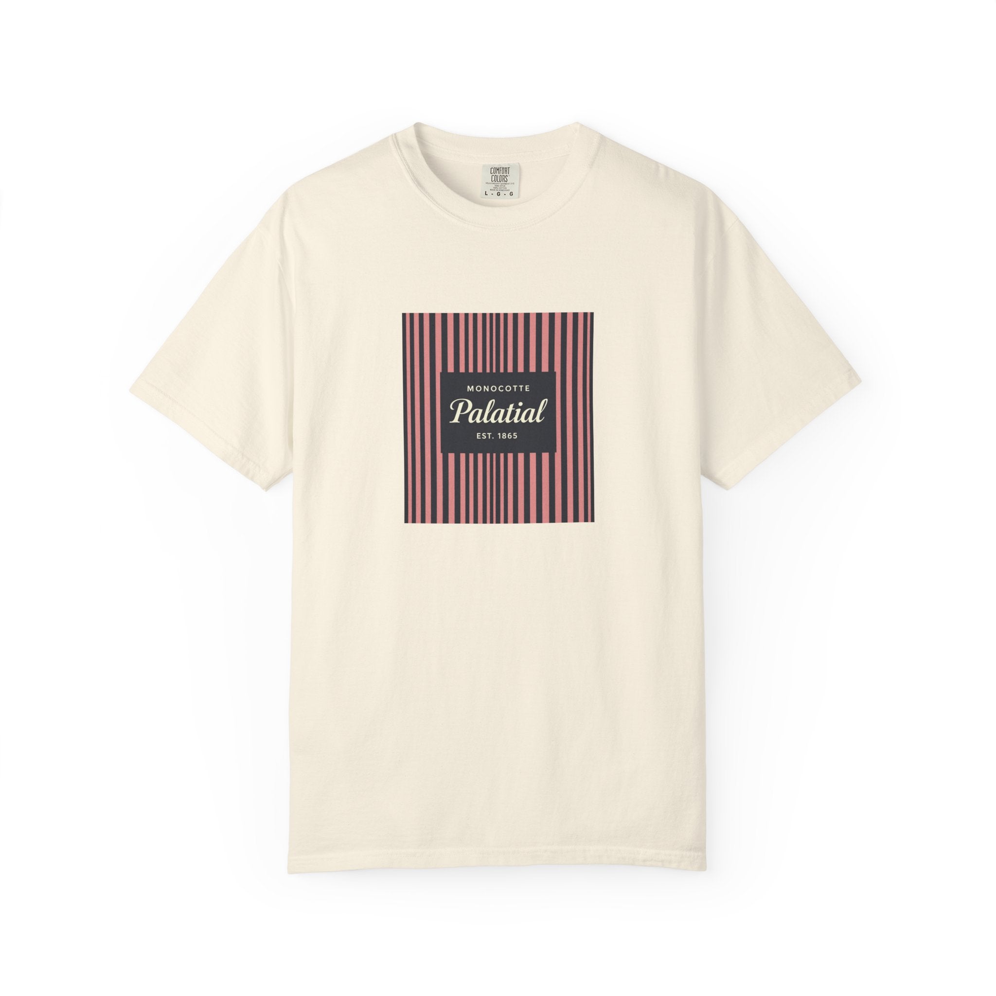 Palatial Stripes T-Shirt — Vintage Striped Graphic Tee