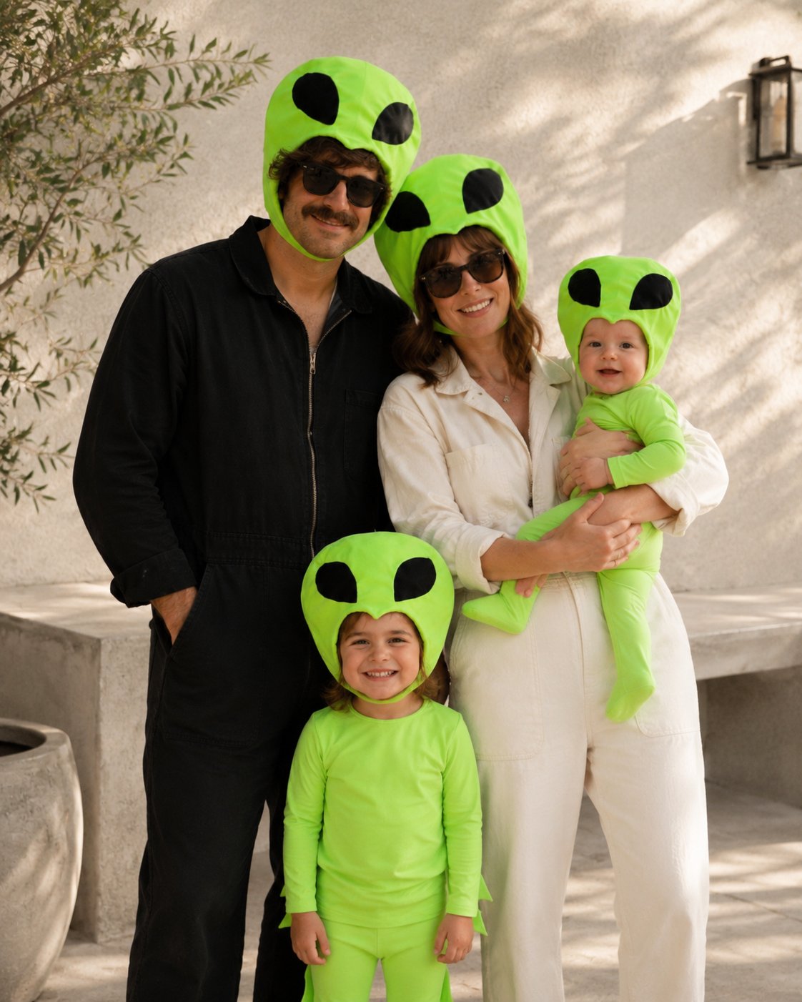Baby Cosmic Green Alien Halloween Costume