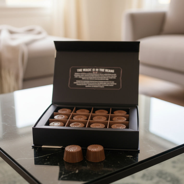 Rawmio 70% Dark Chocolate Bonbons, 12ea