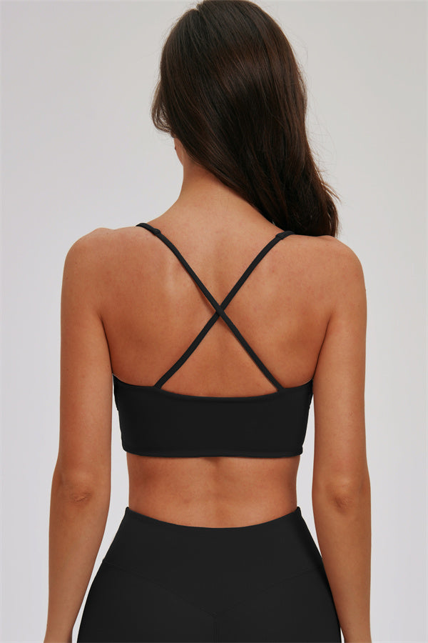Kinetic Cross Back High Support Sports Bra