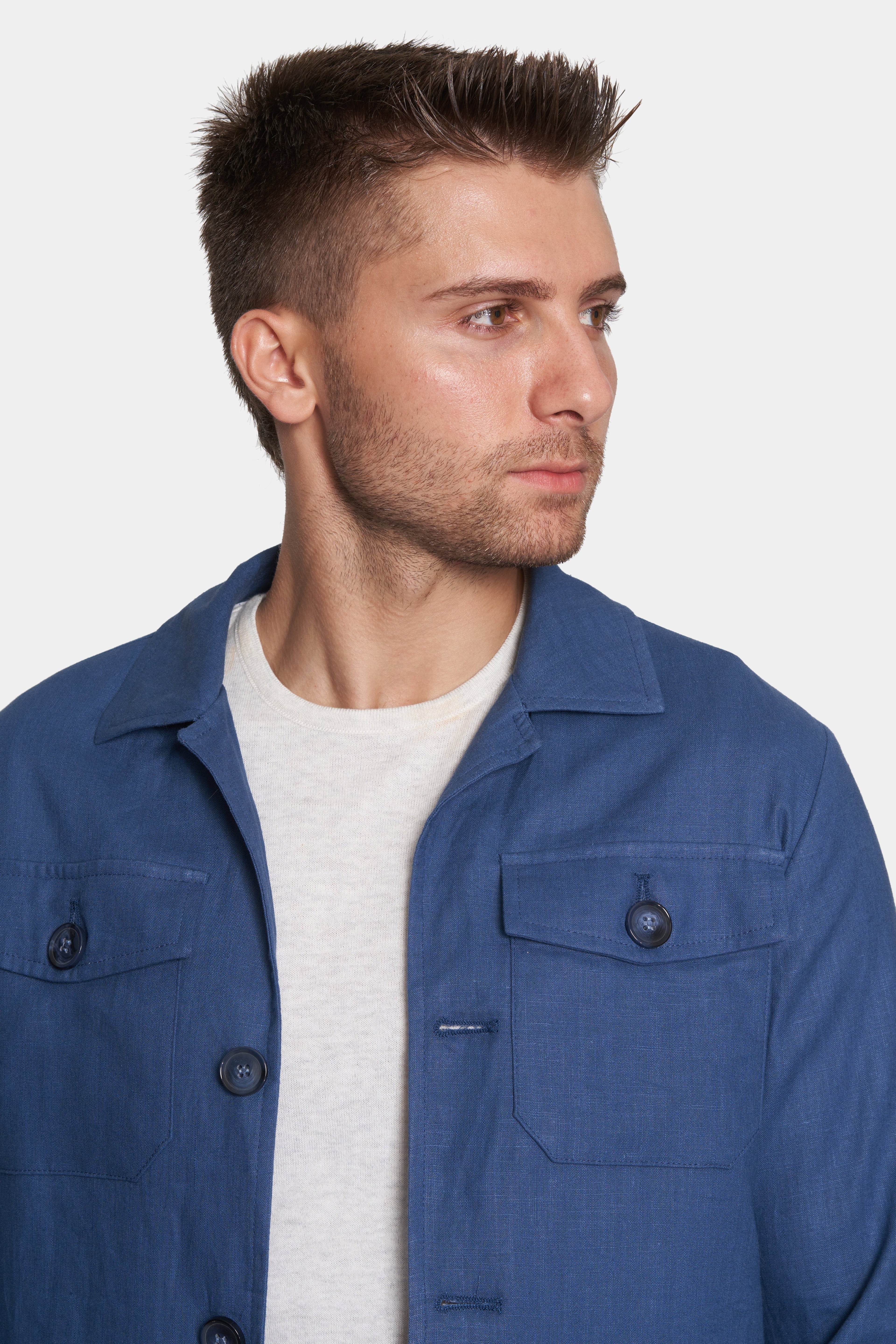Slim Safari Coat (ocean)
