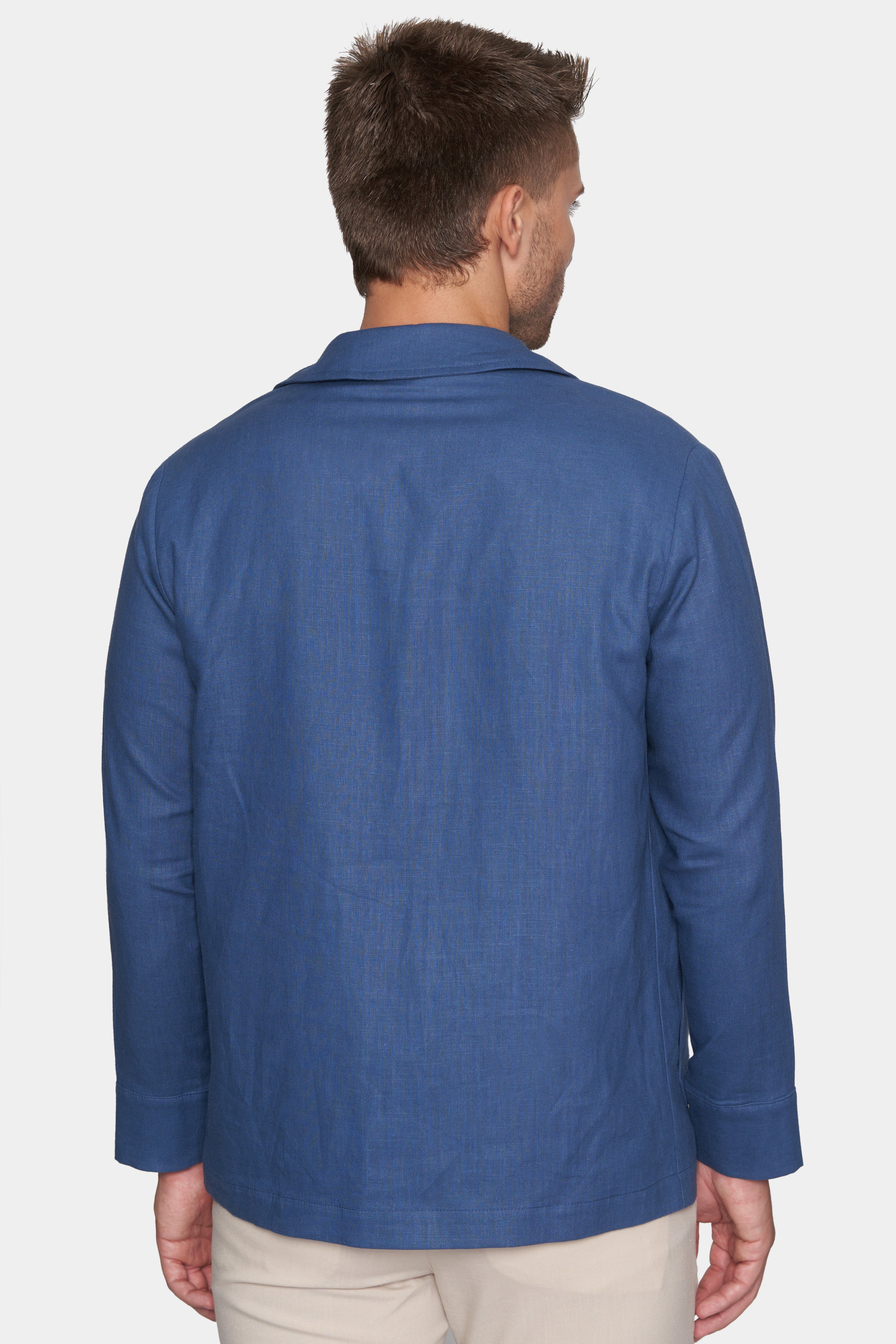 Slim Safari Coat (ocean)