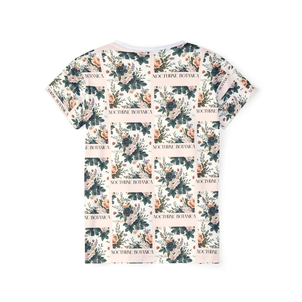 Floral 'Nocturne Botanical Women's Sports Jersey 2