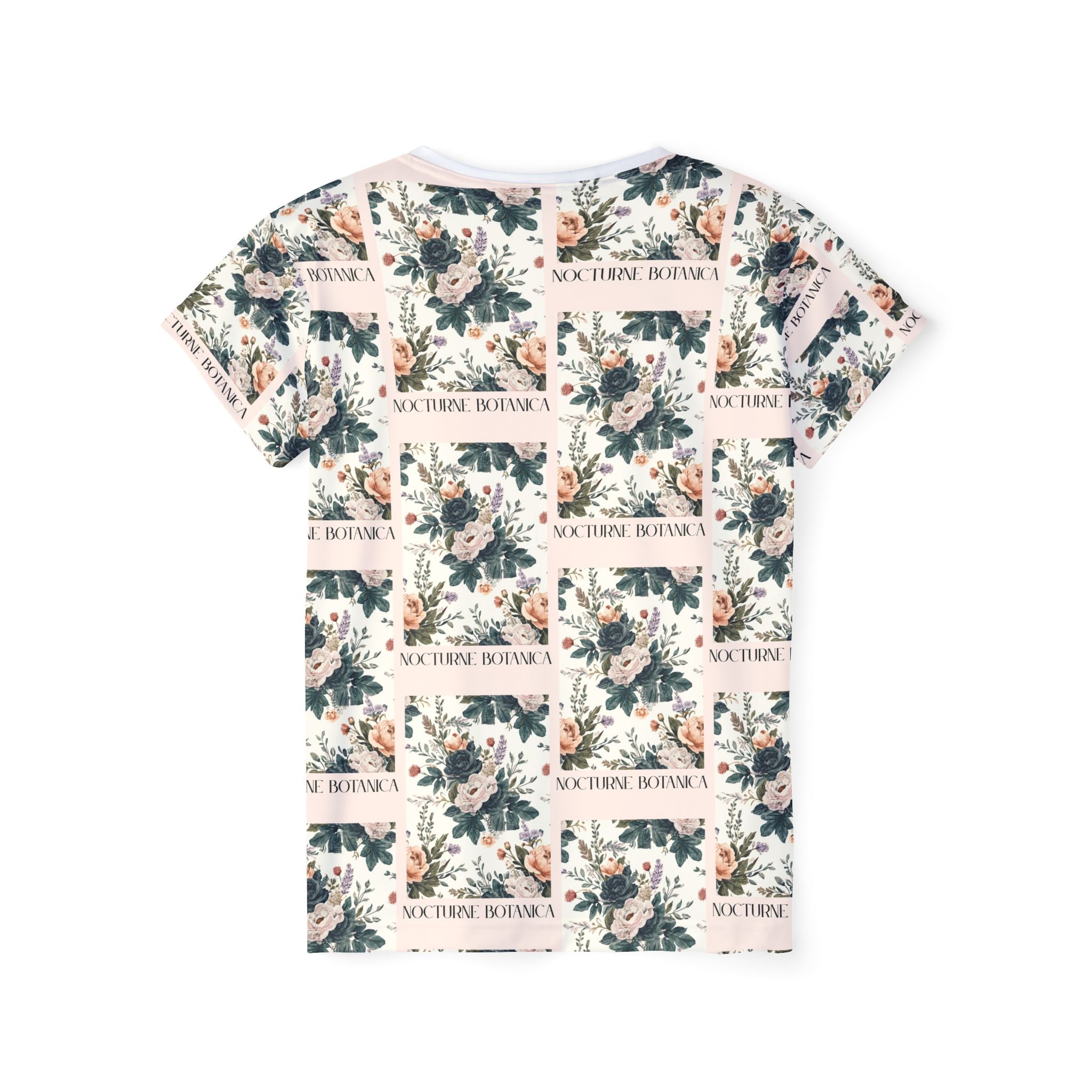 Floral 'Nocturne Botanical Women's Sports Jersey 2