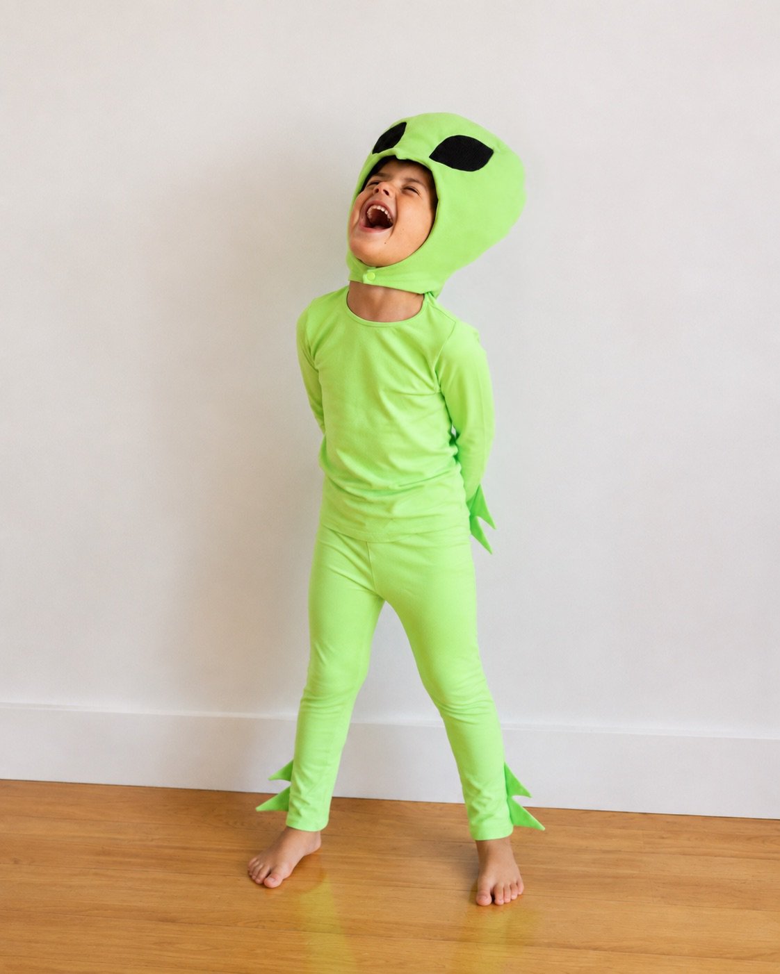 Cosmic Green Alien Halloween Costume