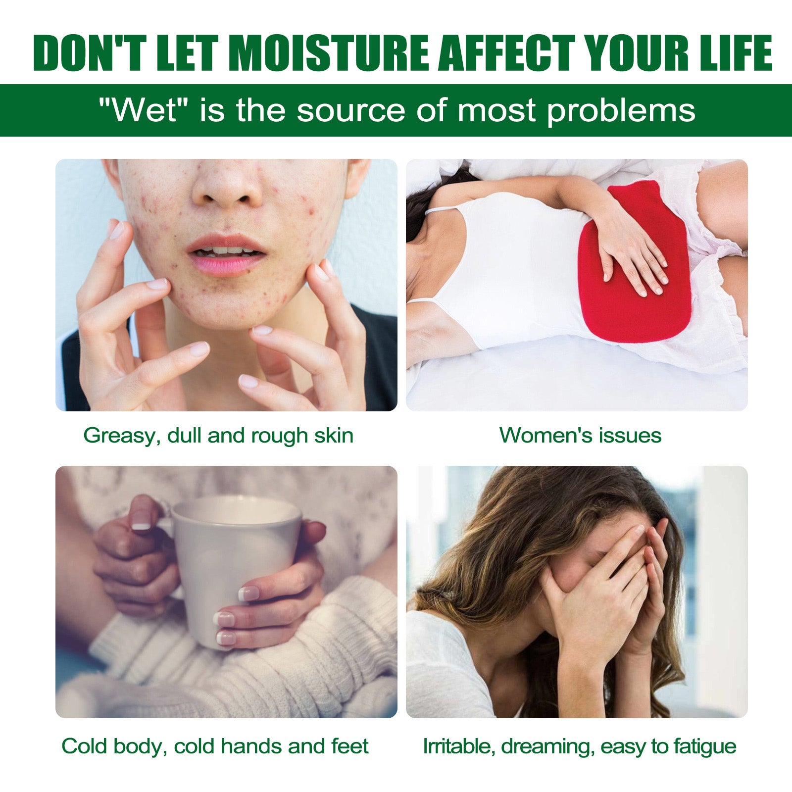 Wormwood Foot Pads: Sleep, Relieve Physical and Mental Fatigue, Deep Cleaning Massage Treatment Patch
