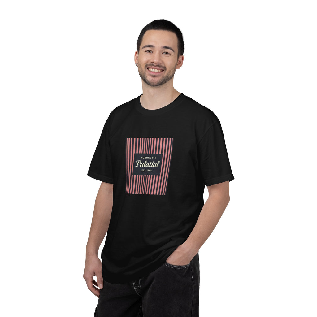 Palatial Stripes T-Shirt — Vintage Striped Graphic Tee