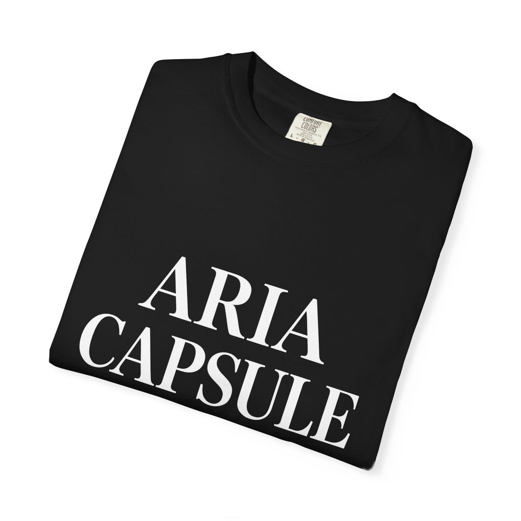 ARIA Capsule Graphic T-Shirt — Minimalist Logo Tee Unisex NOW AVAILABLE CUSTOMIZED WITH YOUR NAME