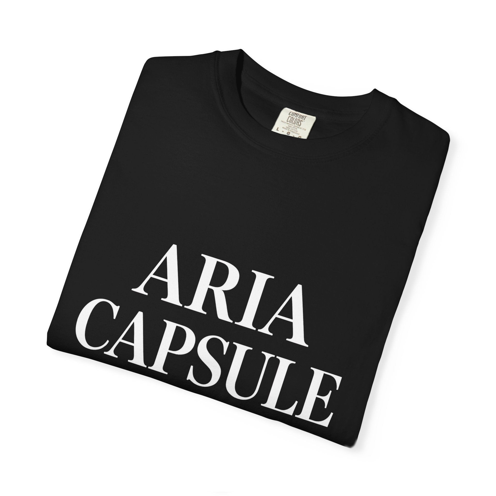 ARIA Capsule Graphic T-Shirt — Minimalist Logo Tee Unisex NOW AVAILABLE CUSTOMIZED WITH YOUR NAME