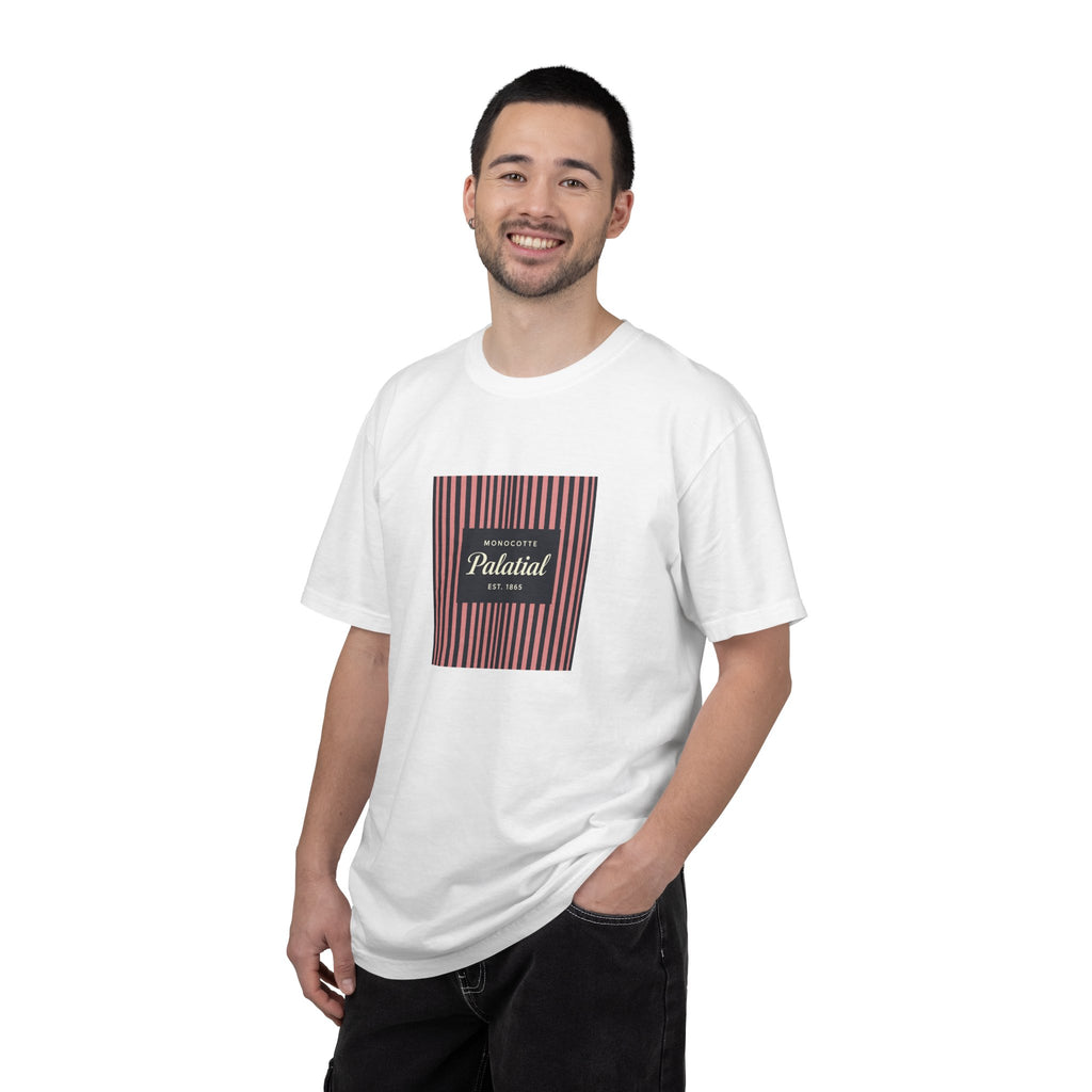 Palatial Stripes T-Shirt — Vintage Striped Graphic Tee