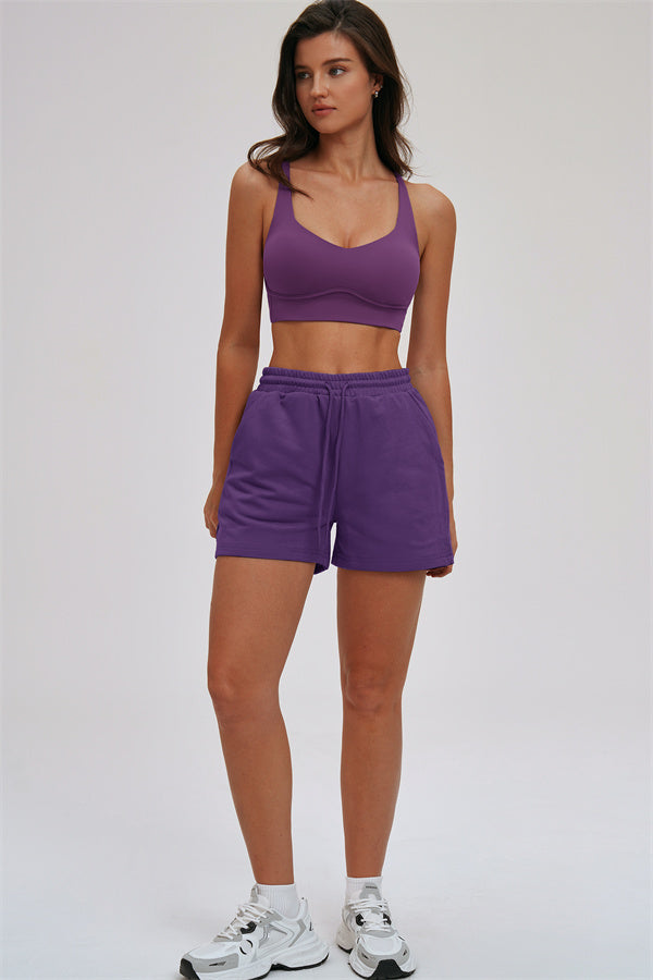 Kinetic Cross Back High Support Sports Bra