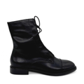 Claude Lace-Up Leather Ankle Boots