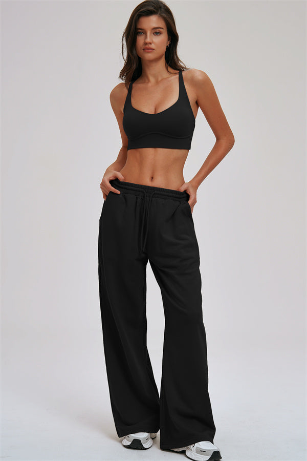 Kinetic Cross Back High Support Sports Bra
