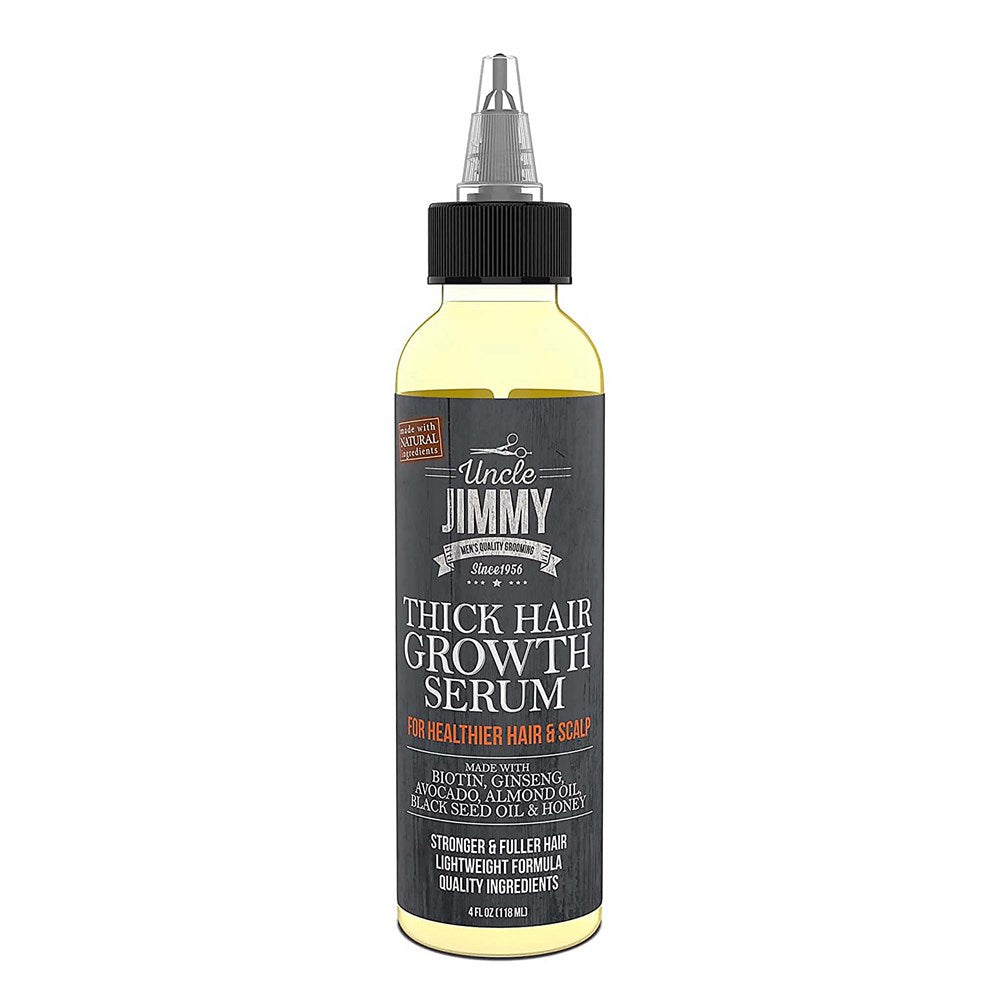 Uncle Jimmy Thick Hair Growth Serum 4 Oz