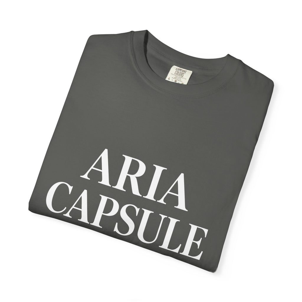 ARIA Capsule Graphic T-Shirt — Minimalist Logo Tee Unisex NOW AVAILABLE CUSTOMIZED WITH YOUR NAME