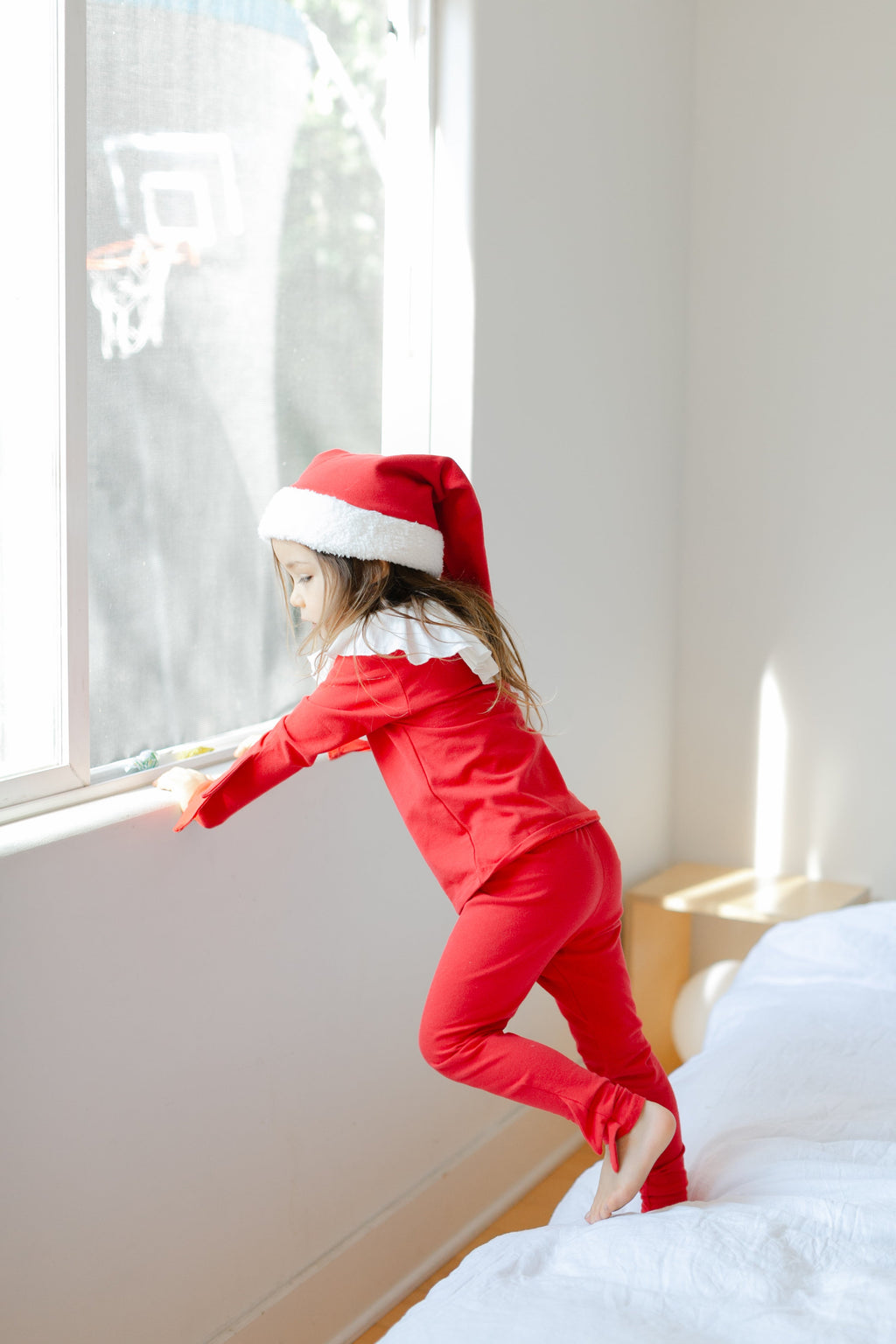Red Holiday Elf Costume, Santa Costume