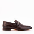 The Ashford Brown  Baby Buffalo Leather Loafer Men Shoe