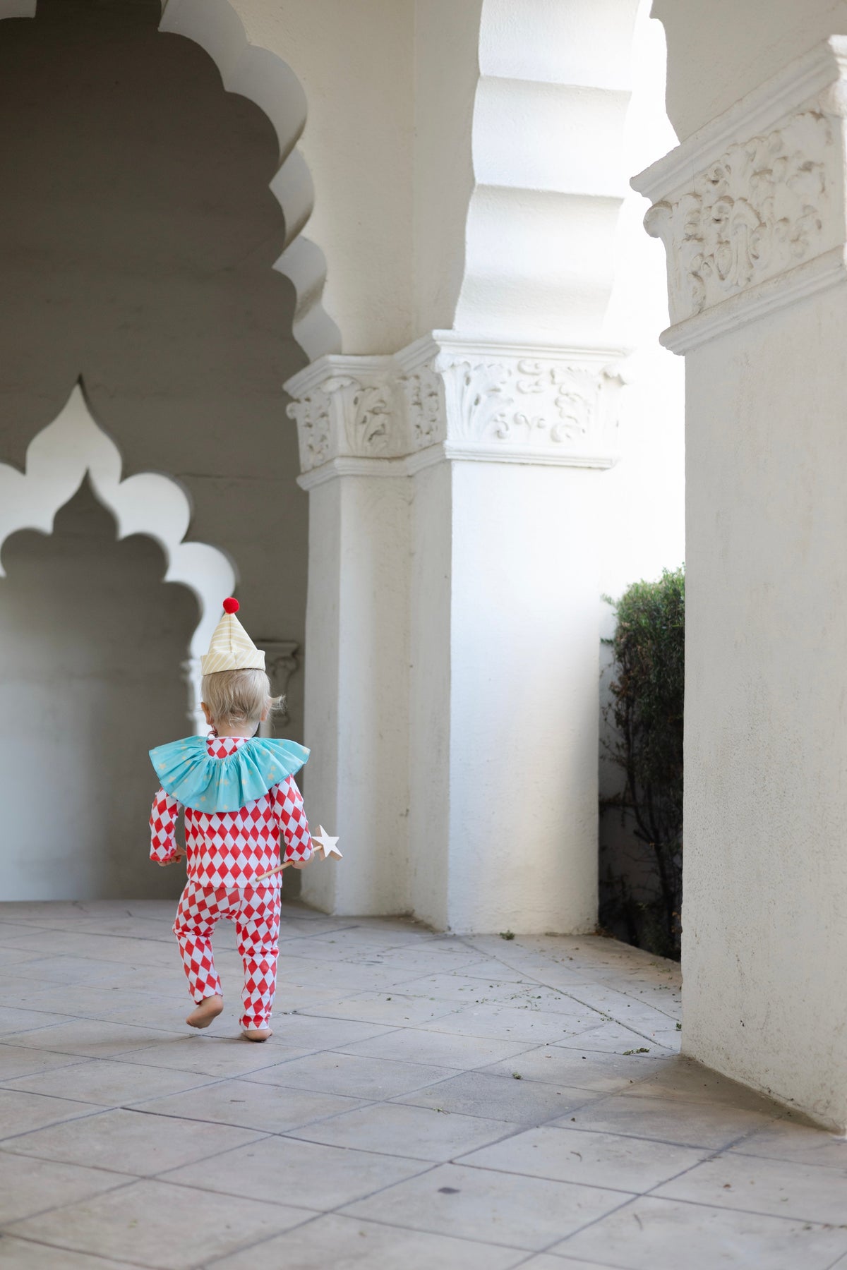 Harlequin Clown Halloween Costume