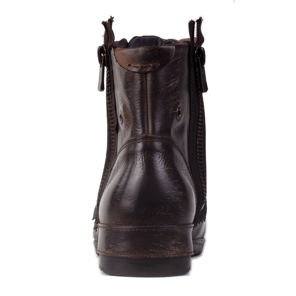 Men's Leather Ankle Boots OS-5008-8-E-F