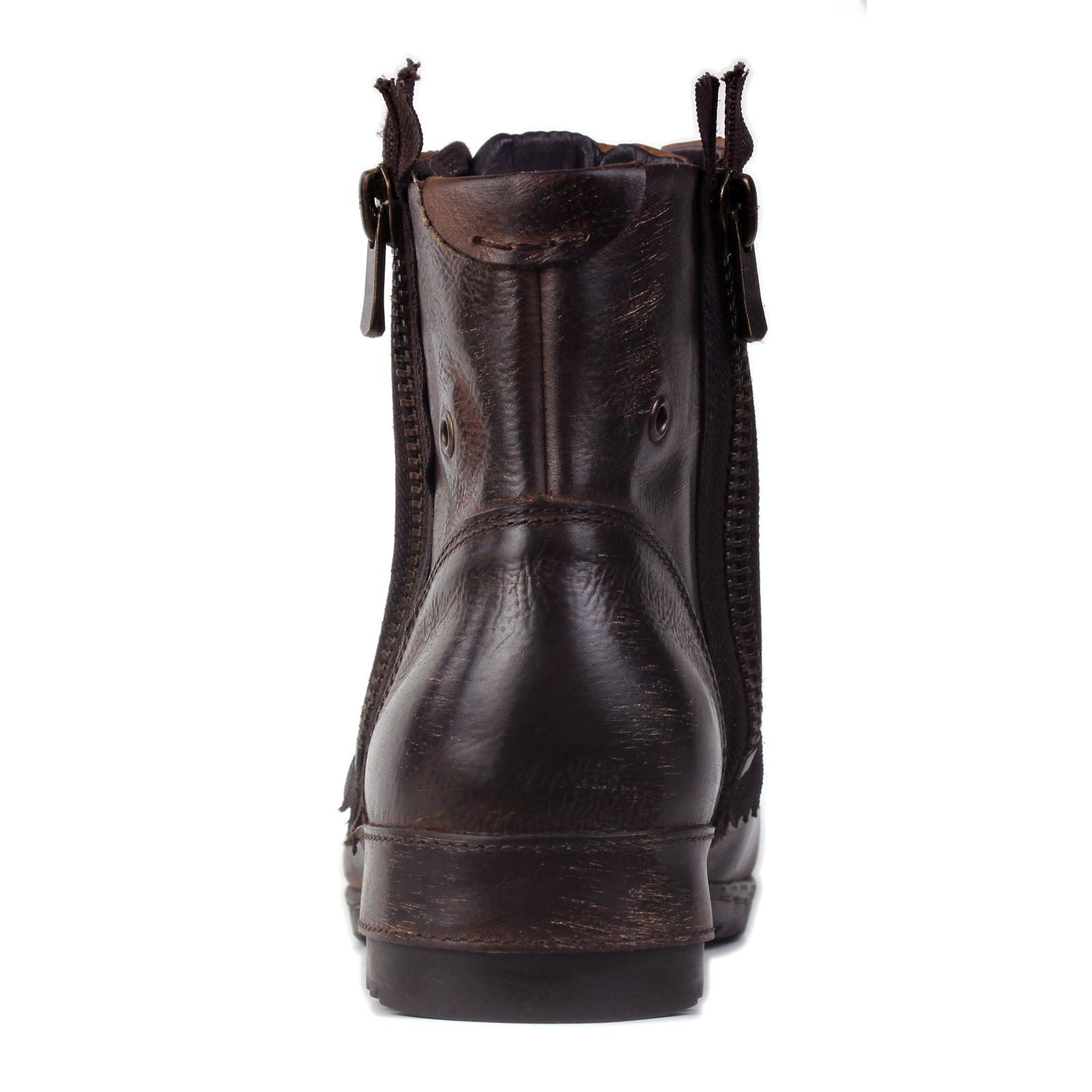 Men's Leather Ankle Boots OS-5008-8-E-F