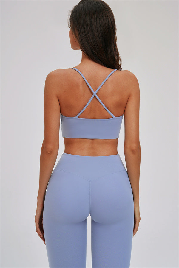 Kinetic Cross Back High Support Sports Bra