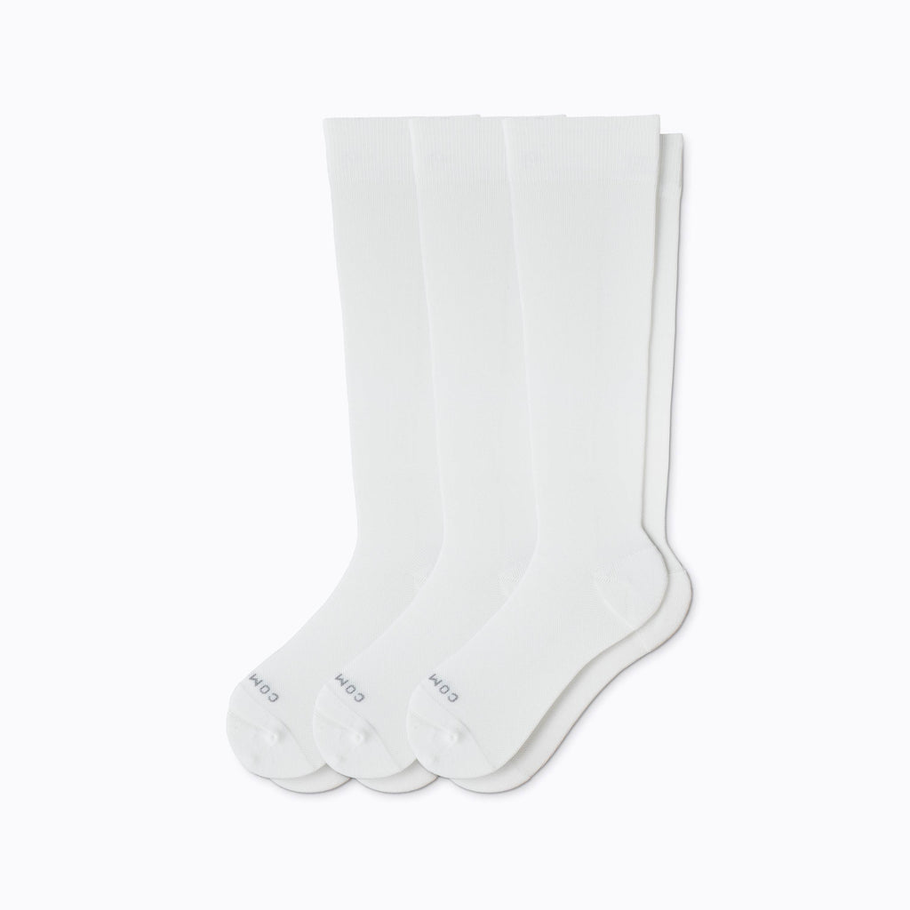 Women's Knee-High Compression Socks – 3 Pack Solids