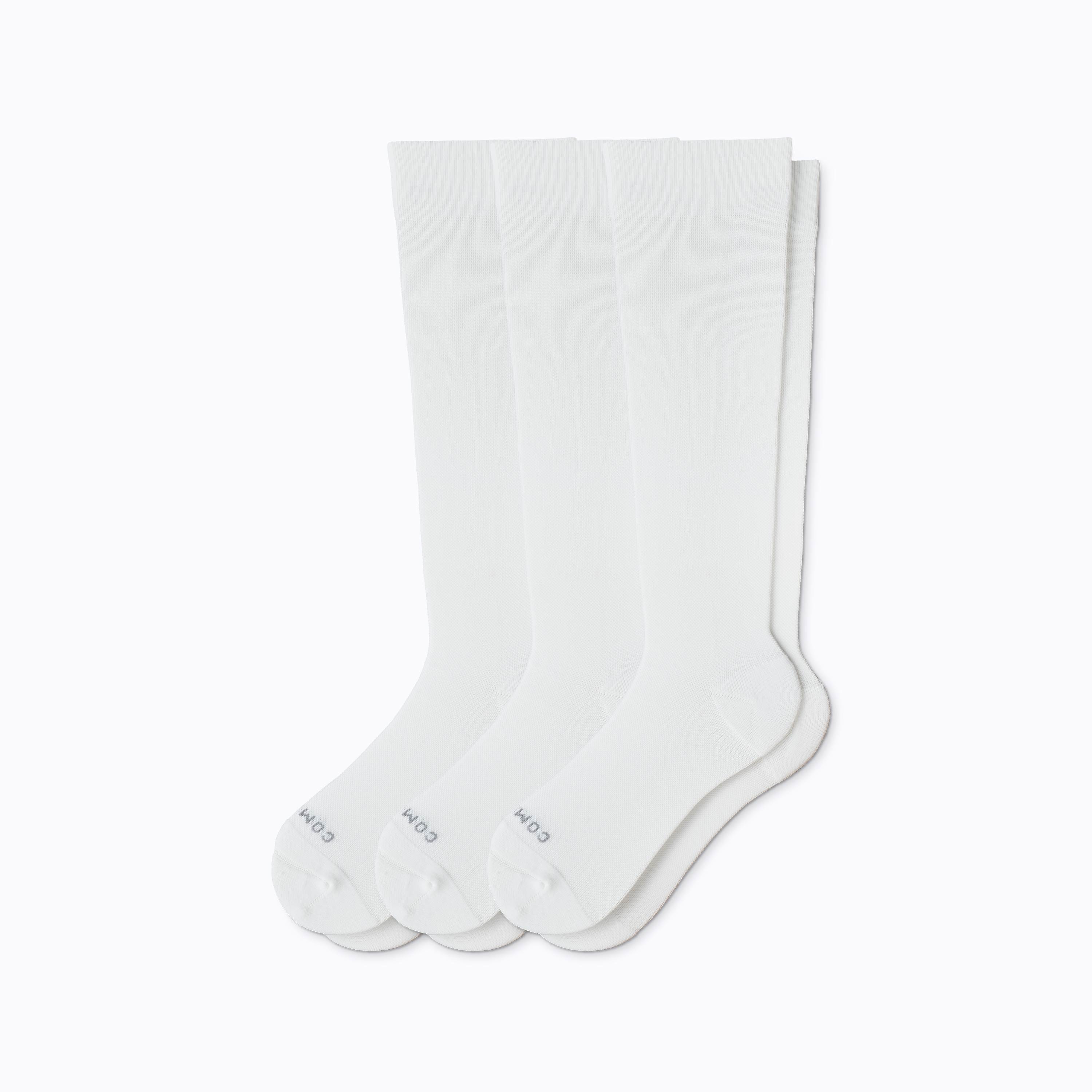 Women's Knee-High Compression Socks – 3 Pack Solids