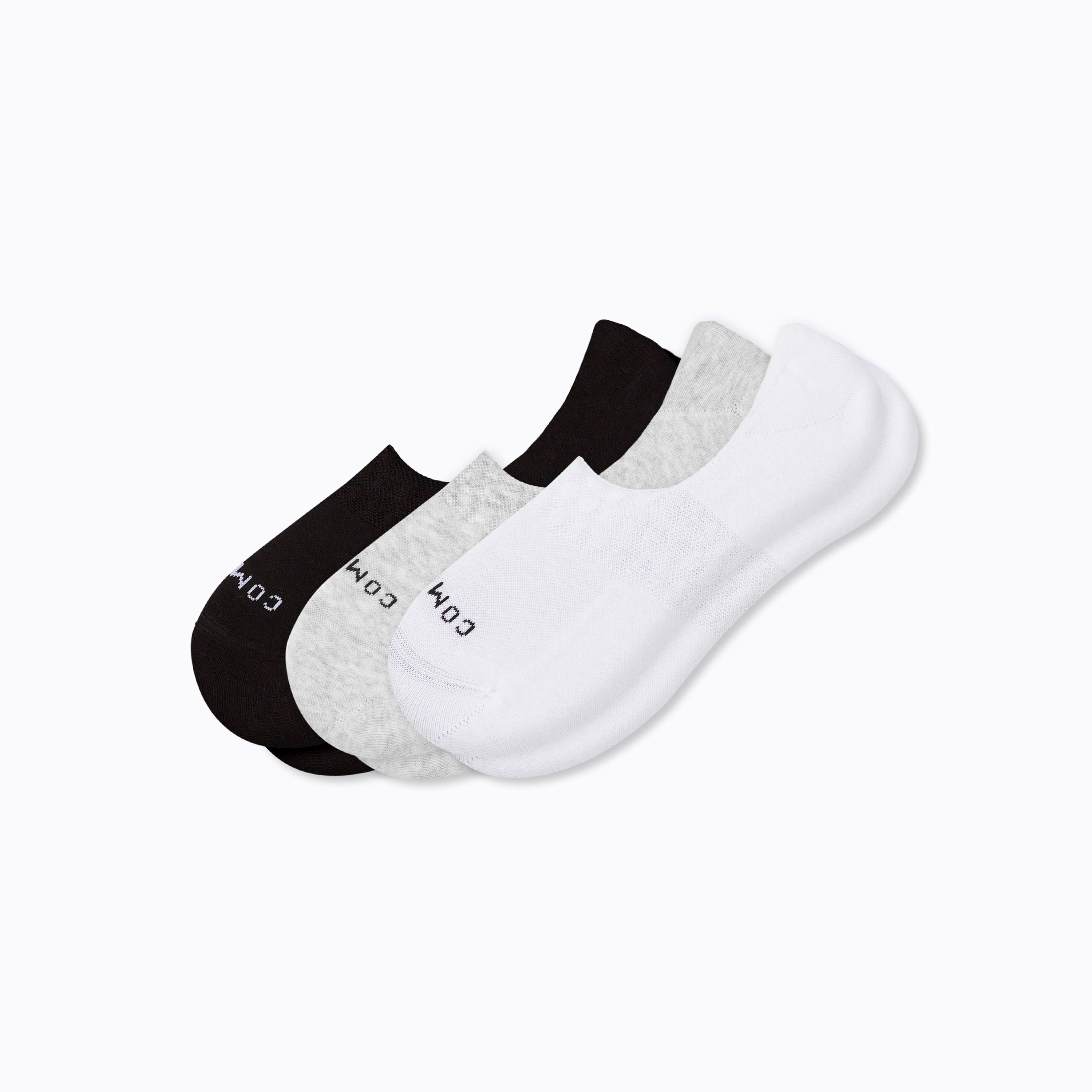 Combed Cotton No Show Socks – 3 Pack For Women