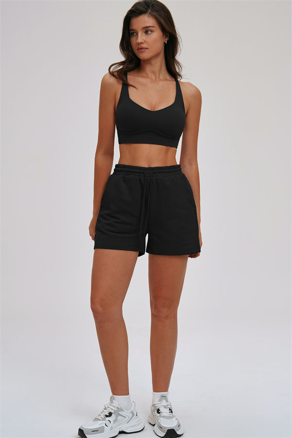 Kinetic Cross Back High Support Sports Bra