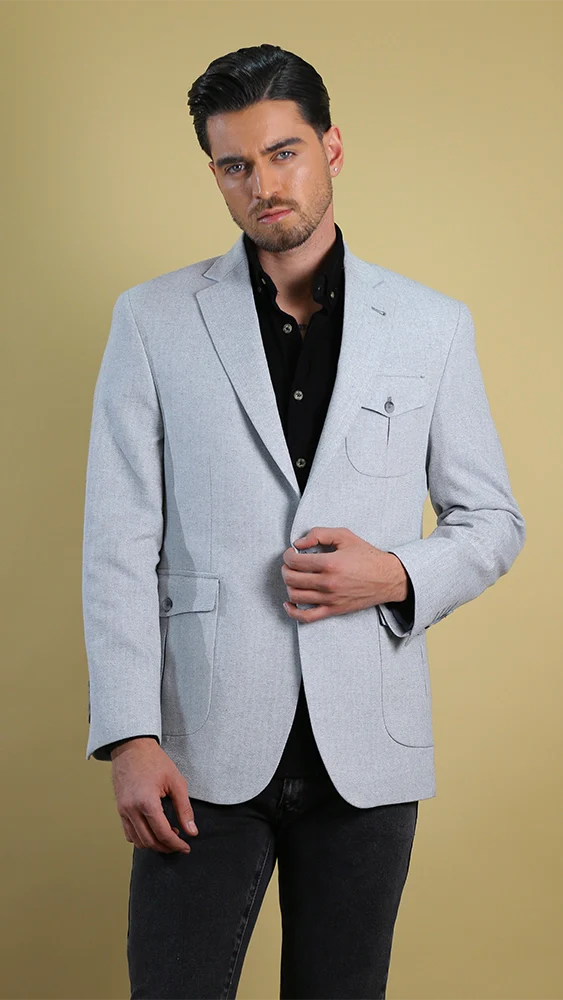 Be Spoke Blazer (Silver)