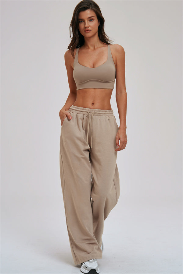 Kinetic Cross Back High Support Sports Bra
