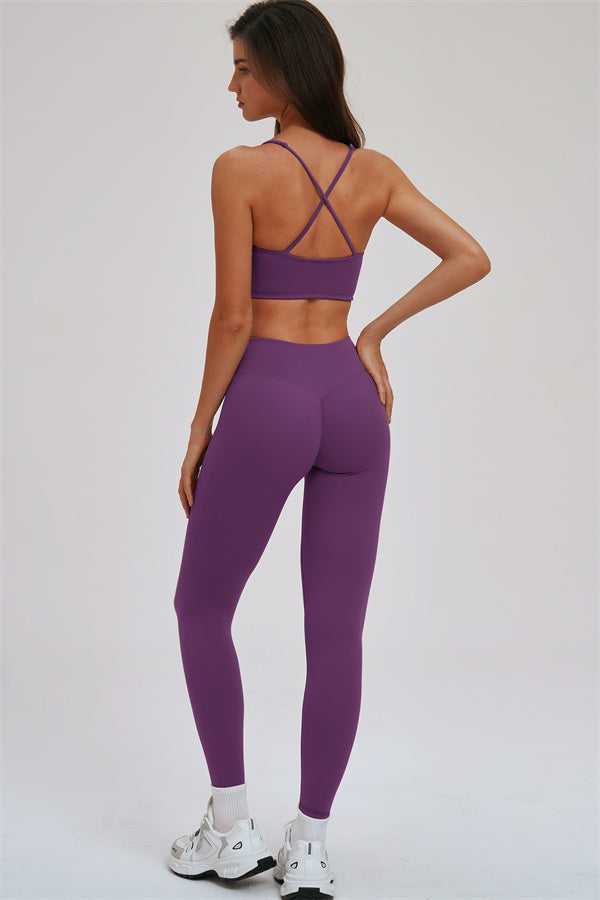 Kinetic Cross Back High Support Sports Bra