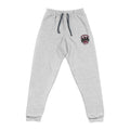 Embroidered 'Underworld' Skull, Snake & Dog Joggers — Pink Fleece