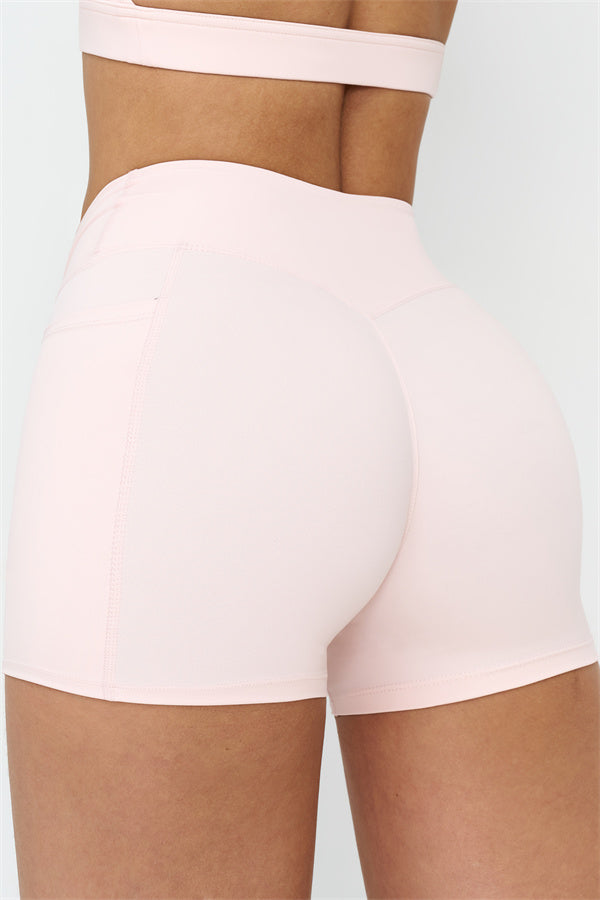 Sports Bra and Shorts 2-Piece Set – Seamless Sculpting