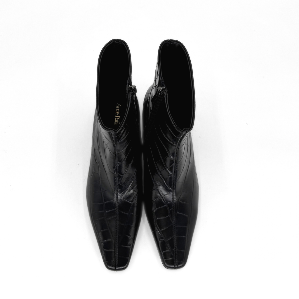 Tess Kitten Heel Booties