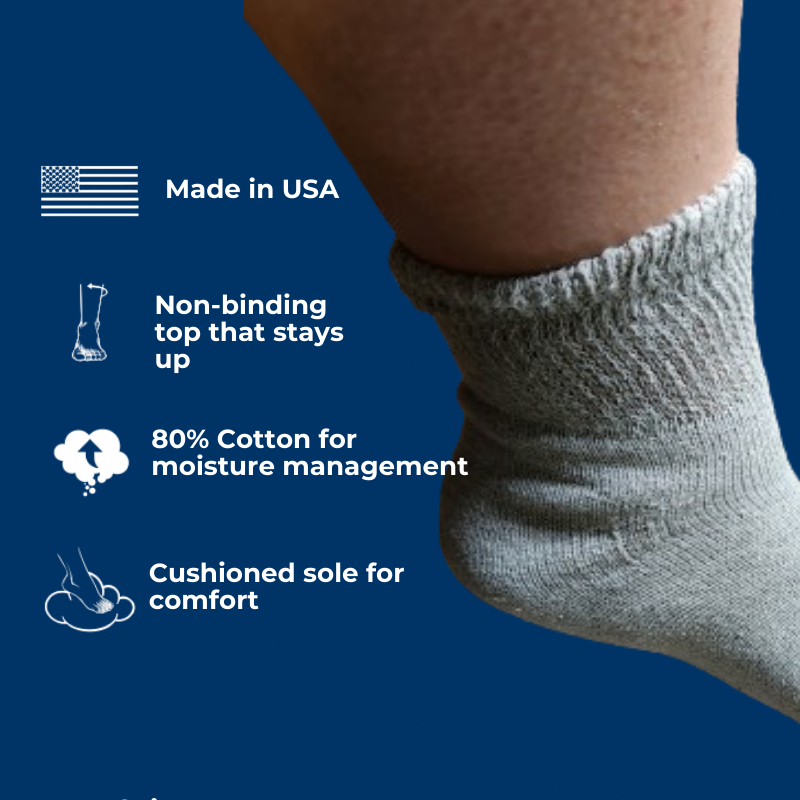Women's Cotton Comfy Compression Ankle Socks (6 Pair)