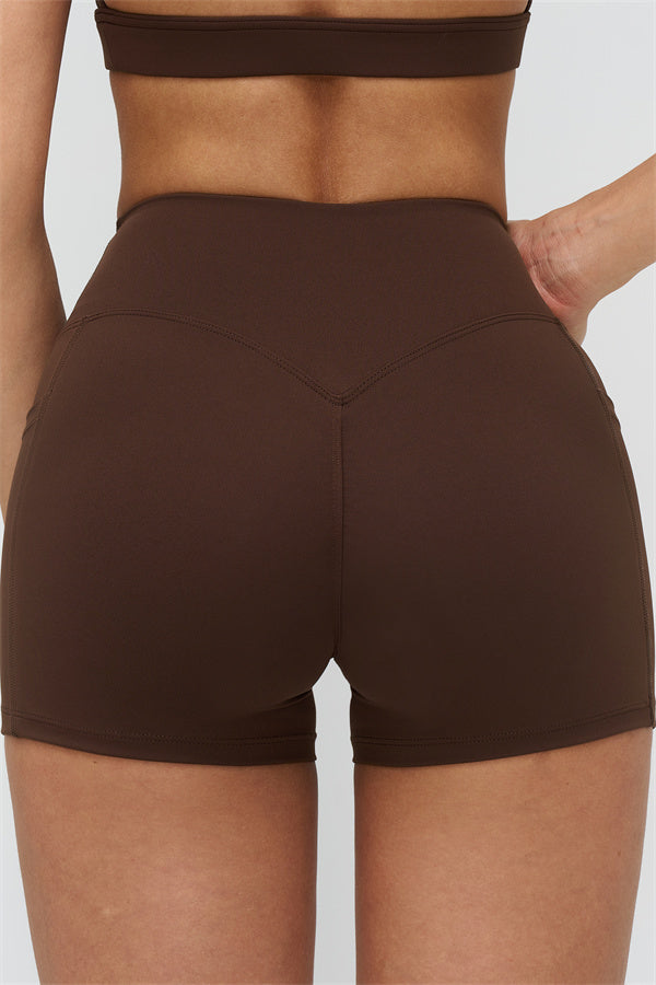 Sports Bra and Shorts 2-Piece Set – Seamless Sculpting