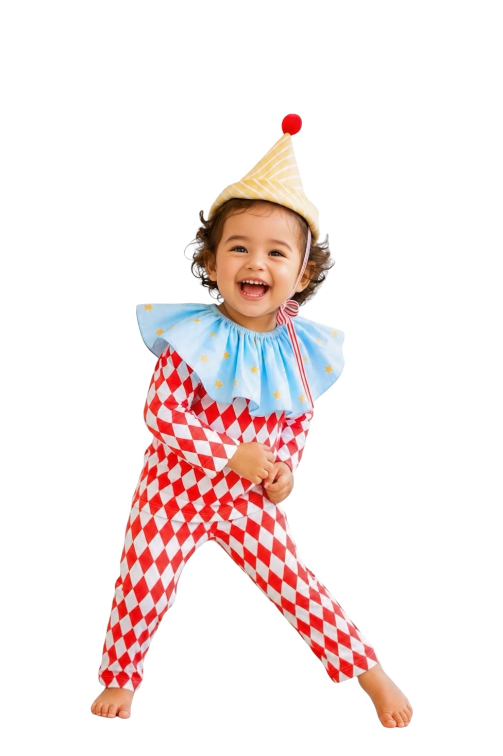 Harlequin Clown Halloween Costume