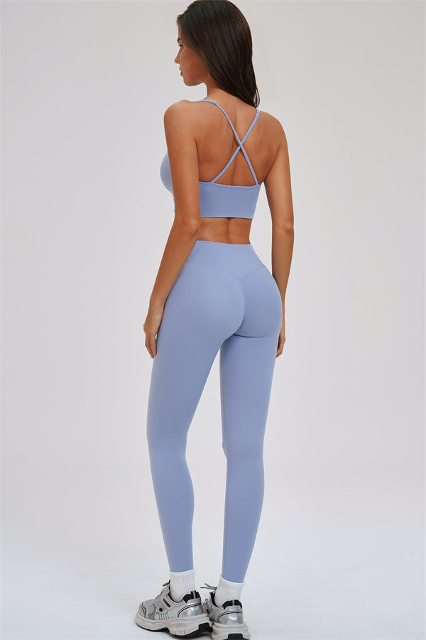 Kinetic Cross Back High Support Sports Bra